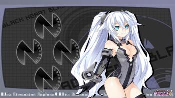 Hyperdimension Neptunia - Black Heart featuring Anime, Game / Gaming, With Buttons, Bloodborne - Perfect PS Vita Wallpaper