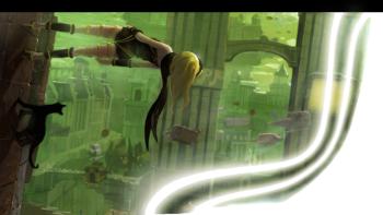 Kat Page 4- Gravity Rush Full Theme featuring Game / Gaming, Buttons, gravity, rush - Perfect PS Vita Wallpaper