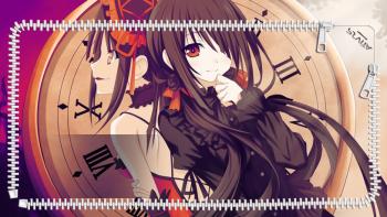 Kurumi Date a Live featuring Anime, Lockscreen, M.E.M.M, Resisitance - Perfect PS Vita Wallpaper