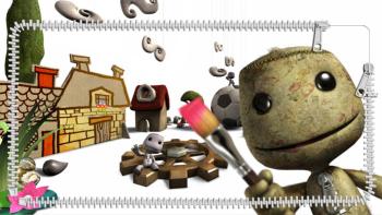 LBP 3 ZIP featuring Game / Gaming, Lockscreen, LittleBigPlanet - Perfect PS Vita Wallpaper