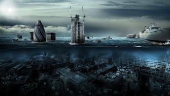 London Under Water featuring Abstract / Arts, Other, Final Fantasy XV - Perfect PS Vita Wallpaper