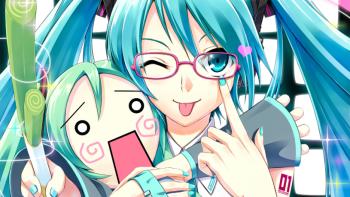 miku hatsune 6 featuring Anime, zombies - Perfect PS Vita Wallpaper