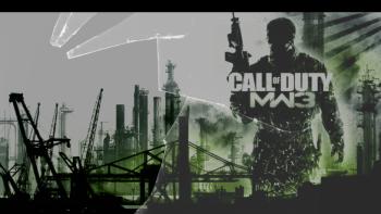 MW3 Broken Glass featuring Game / Gaming, modern warfare - Perfect PS Vita Wallpaper