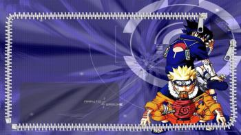 Naruto Sasuke featuring Anime, Lockscreen, Chibi, naruto - Perfect PS Vita Wallpaper