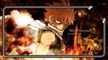 Natsu Fairy Tail Lockscreen featuring Anime, Lockscreen, fairy tail, World at War - Perfect PS Vita Wallpaper