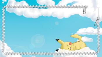 pikachu clouds featuring Game / Gaming, Lockscreen, Full Metal, lol - Perfect PS Vita Wallpaper