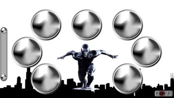 Silver Surfer 2 featuring Movies, With Buttons, edy - Perfect PS Vita Wallpaper