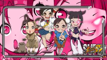 Street fighter Chibi featuring Game / Gaming, Lockscreen, ngp, street fighter - Perfect PS Vita Wallpaper