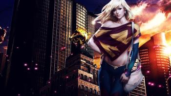 Supergirl DC Comic featuring Babes, Game / Gaming, Other, Nectar Heaven - Perfect PS Vita Wallpaper