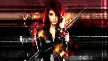 SusanCoffey featuring Babes, Akuma Street Fighter - Perfect PS Vita Wallpaper