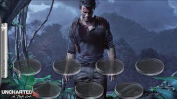 Uncharted 4 A Thief's End Icon Stands featuring Game / Gaming, With Buttons, PlayStationVita - Perfect PS Vita Wallpaper