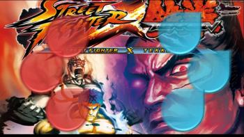 Wallpaper| Street Fighter X Tekken Devil vs Dragon featuring Anime, Game / Gaming, With Buttons, ACIIIL, Assassin's Creed III Liberation, regularshow, street fighter, tekken, thatgamecompany - Perfect PS Vita Wallpaper