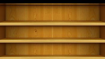 Wood Shelf featuring Nature, dark, wood - Perfect PS Vita Wallpaper
