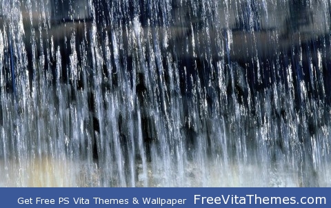 Rain water PS Vita Wallpaper