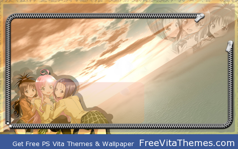 Anime School Girls PS Vita Wallpaper
