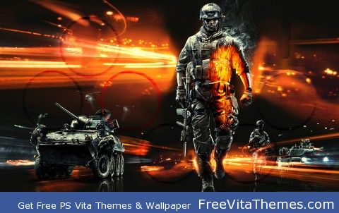 Battlefield 3 PS Vita Wallpaper