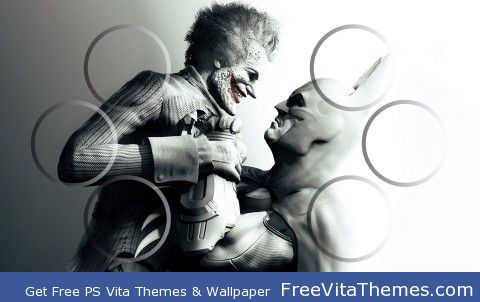 Batman VS Joker PS Vita Wallpaper