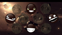 Download Face Comets PS Vita Wallpaper