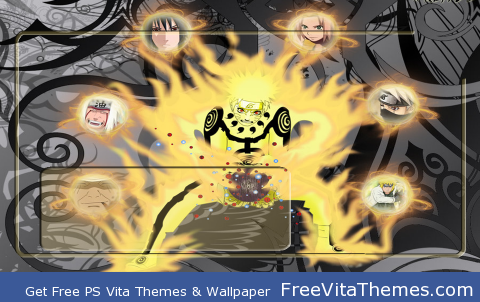 Naruto’s Fused Power PS Vita Wallpaper