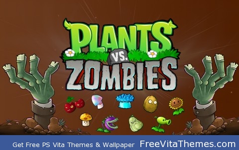Plants vs Zombies PS Vita Wallpaper