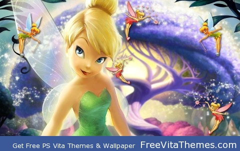 Tinker Bell PS Vita Wallpaper
