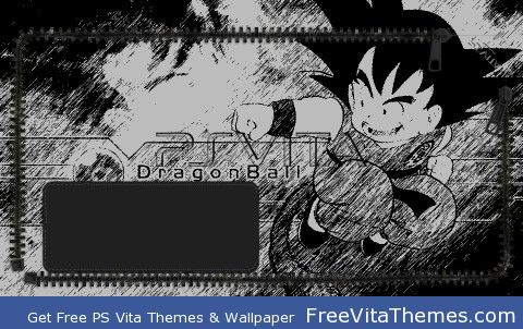 Dragon Ball Lockscreen PS Vita Wallpaper