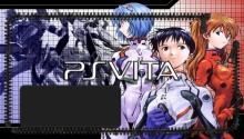 Download Evangelion Lockscreen PS Vita Wallpaper