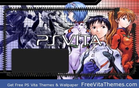 Evangelion Lockscreen PS Vita Wallpaper