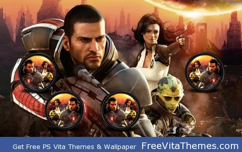 Mass Effect 2 PS Vita Wallpaper