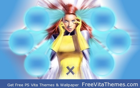 X-Men Jean Grey PS Vita Wallpaper