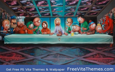 South Park Last Supper PS Vita Wallpaper