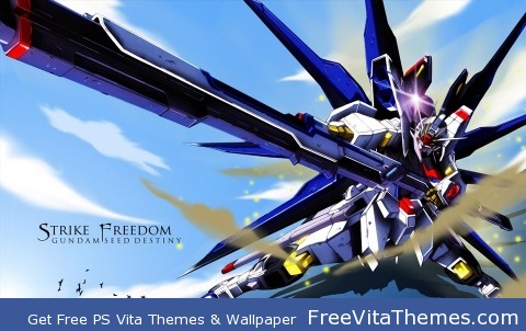 Strike Freedom PS Vita Wallpaper