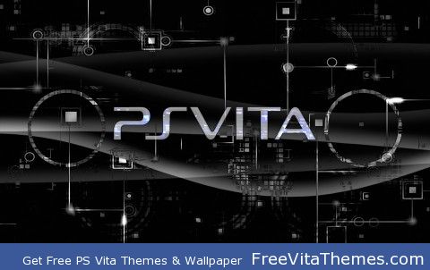 Menu PSV Black PS Vita Wallpaper