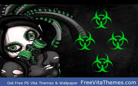 Toxic Rebel PS Vita Wallpaper