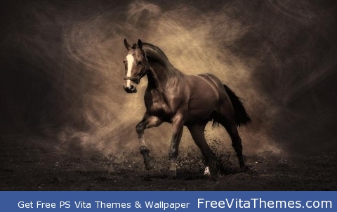 Brown Horse PS Vita Wallpaper
