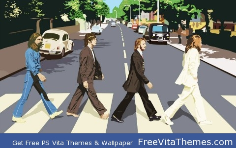 Abbey Road Paint PS Vita Wallpaper