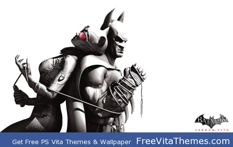 Batman & Catwoman Arkham City PS Vita Wallpaper