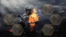 Download Battle Field 3 PsVita PS Vita Wallpaper