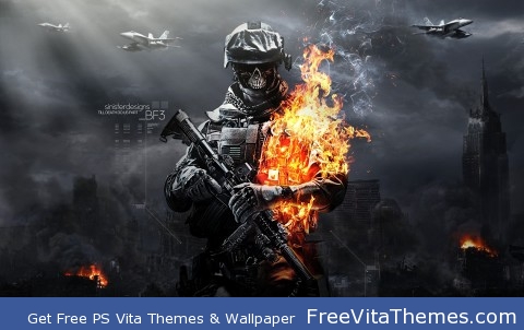 Battlefield 3 Zombie Mode PS Vita Wallpaper