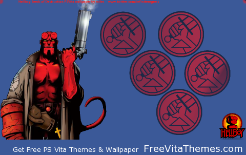 Hellboy: Seed of Destruction ‘Dynamic’ Wallpaper PS Vita Wallpaper