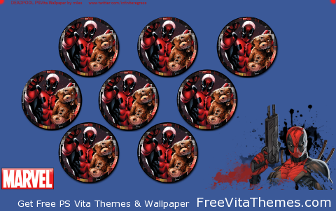 Deadpool ‘Dynamic’ Wallpaper PS Vita Wallpaper