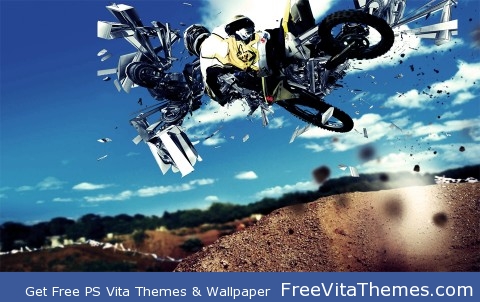 Dirty Bike PS Vita Wallpaper