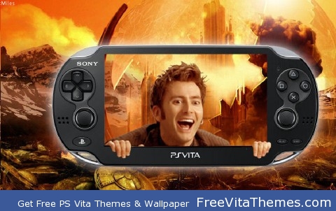 Doctor Who: The Tenth Doctor PS Vita Wallpaper