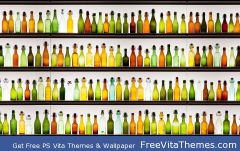 bouteilles PS Vita Wallpaper