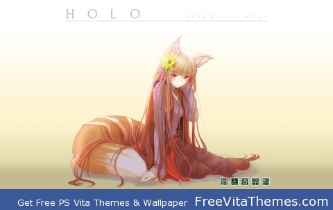 Spice and Wolf – Holo PS Vita Wallpaper