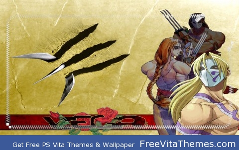 Street Fighter’s Vega PS Vita Wallpaper