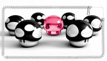 Download pink shroom out PS Vita Wallpaper
