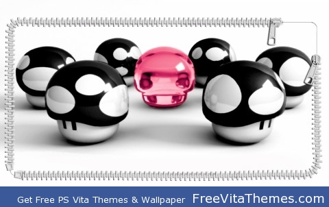 pink shroom out PS Vita Wallpaper