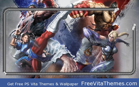 tekken x street fighters zip PS Vita Wallpaper