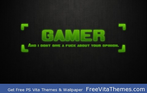 Gamer PS Vita Wallpaper
